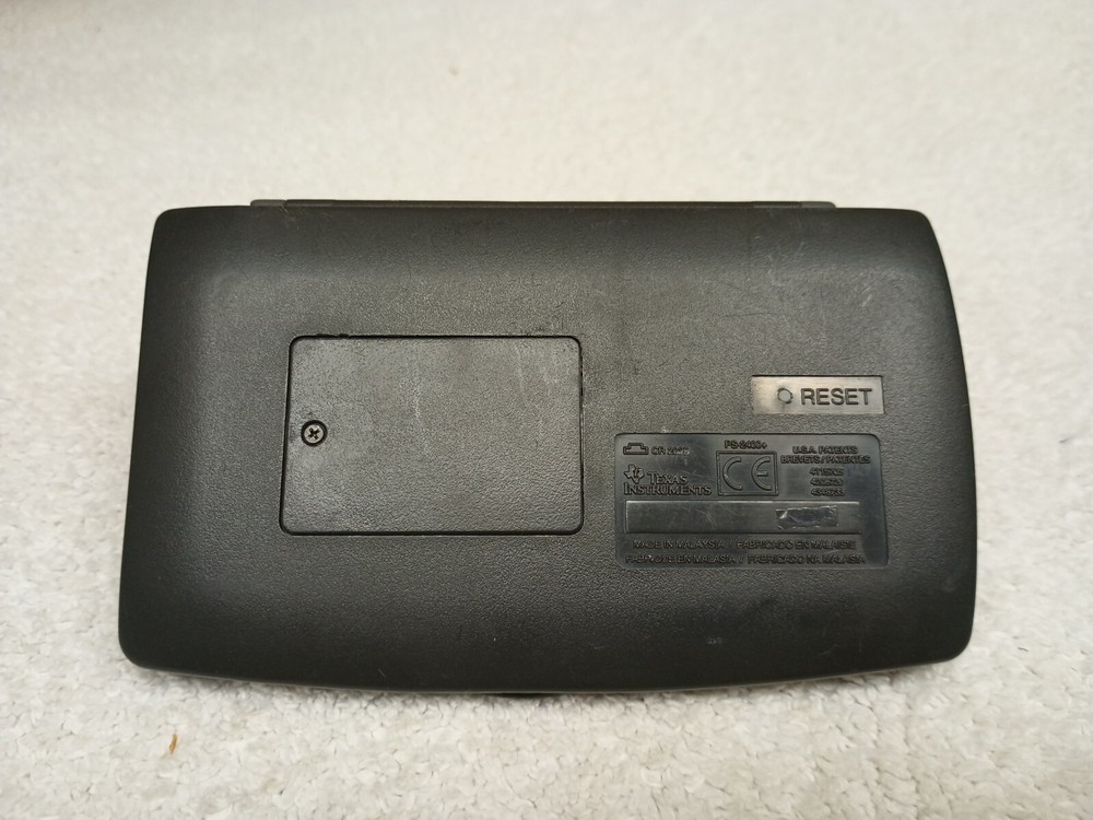 Vintage Texas Instruments PS-2400+ Data Bank Scheduler Calculator Functional