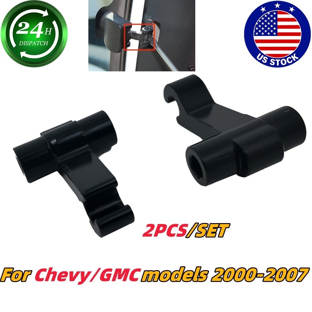 2000-2007 For GMC Chevy Silverado Vent Window Latch Wind Noise fix Kit 2PCS