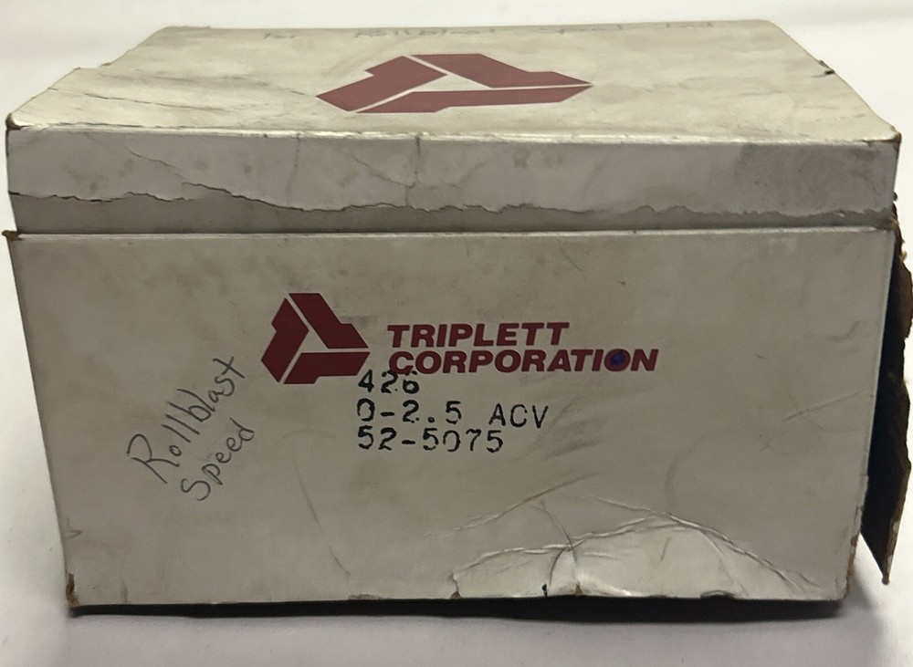 TRIPLETT,426,PANEL METER NOS