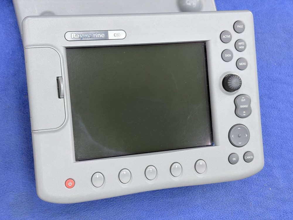 Raymarine C80 Classic GPS Chartplotter Multifunction Display- Tested, Warranty