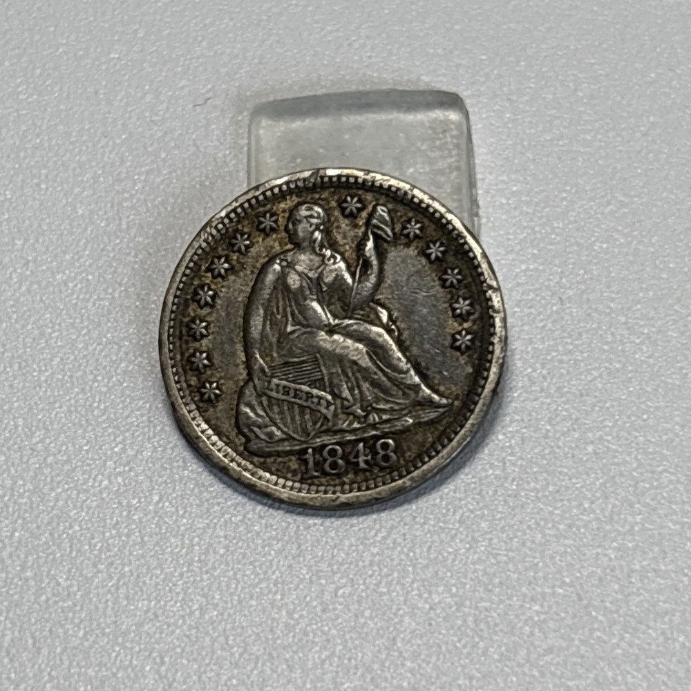 1849 P Liberty Seated Half Dime #BXW
