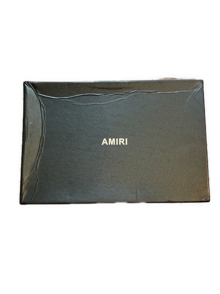 Amiri Black Silver Show Box Gift Box