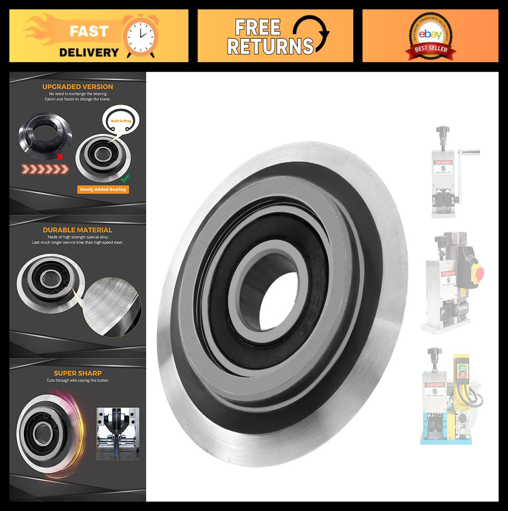 Replacement Blade for Copper Wire Stripping Machine - 15mm ID, 64mm OD, Durable