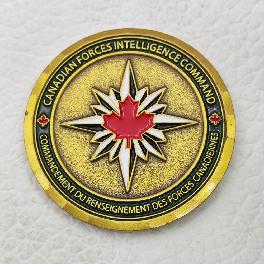 Canadian Forces Intelligence Command Challenge Coin #2