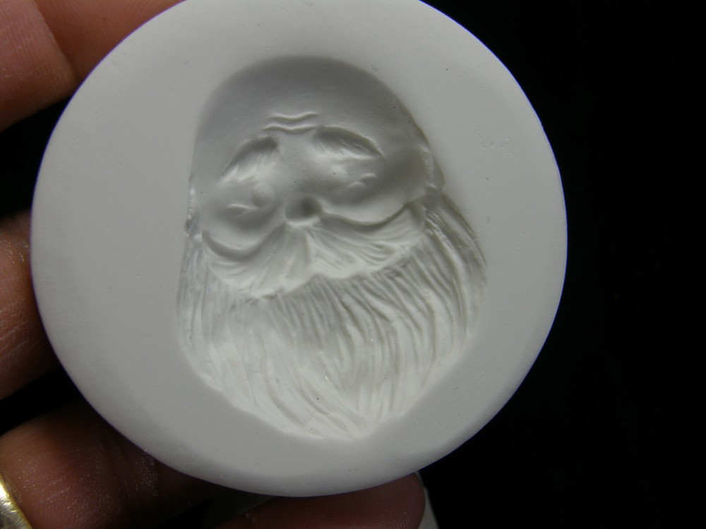 Santa Face Polymer Clay Mold #2 (MD1435)