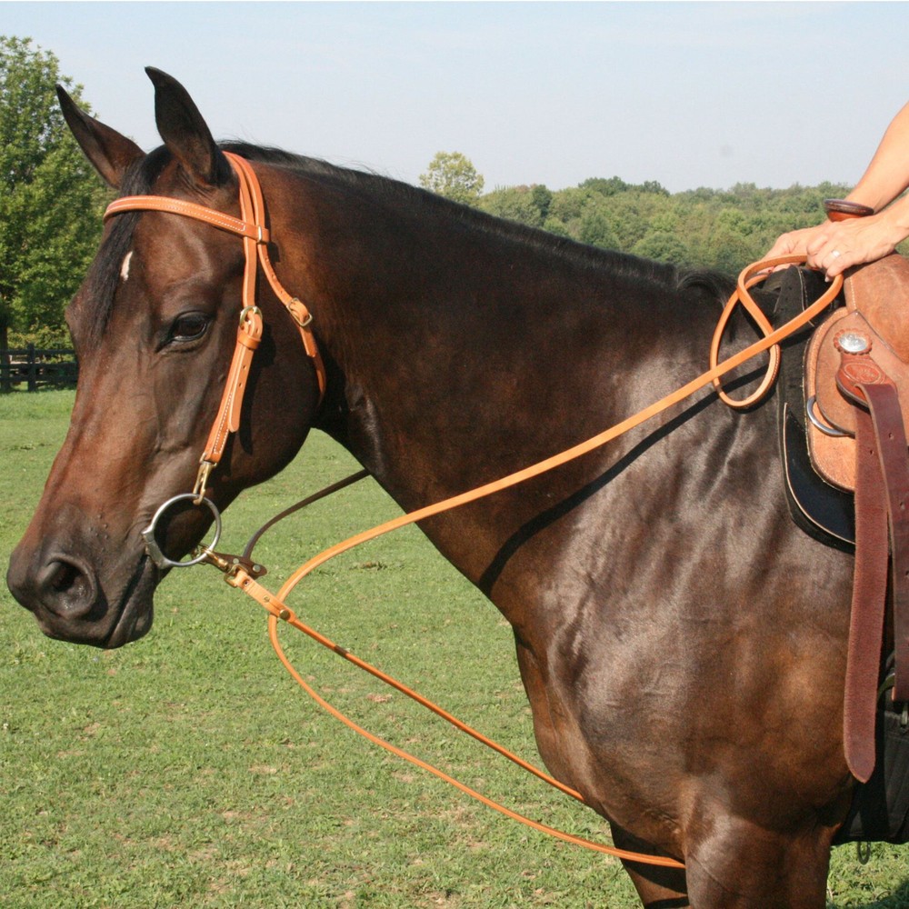 WESTERN LEATHER RETURN KERNELS WITH CARABINERS