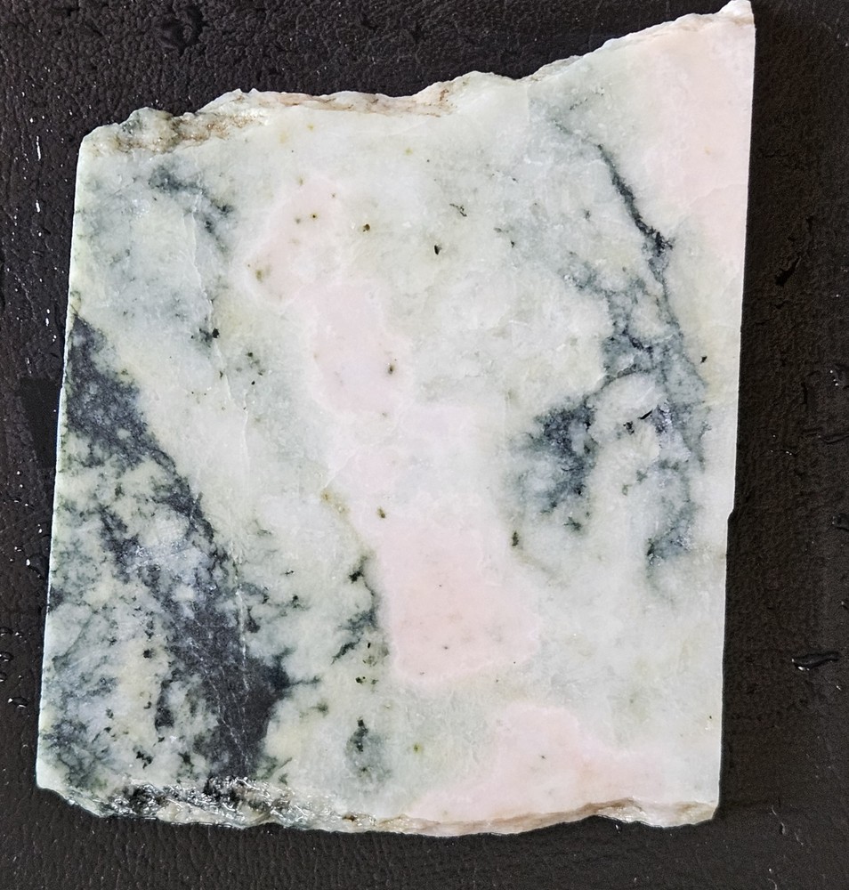 Thulite Lapidary Slab 123 grams