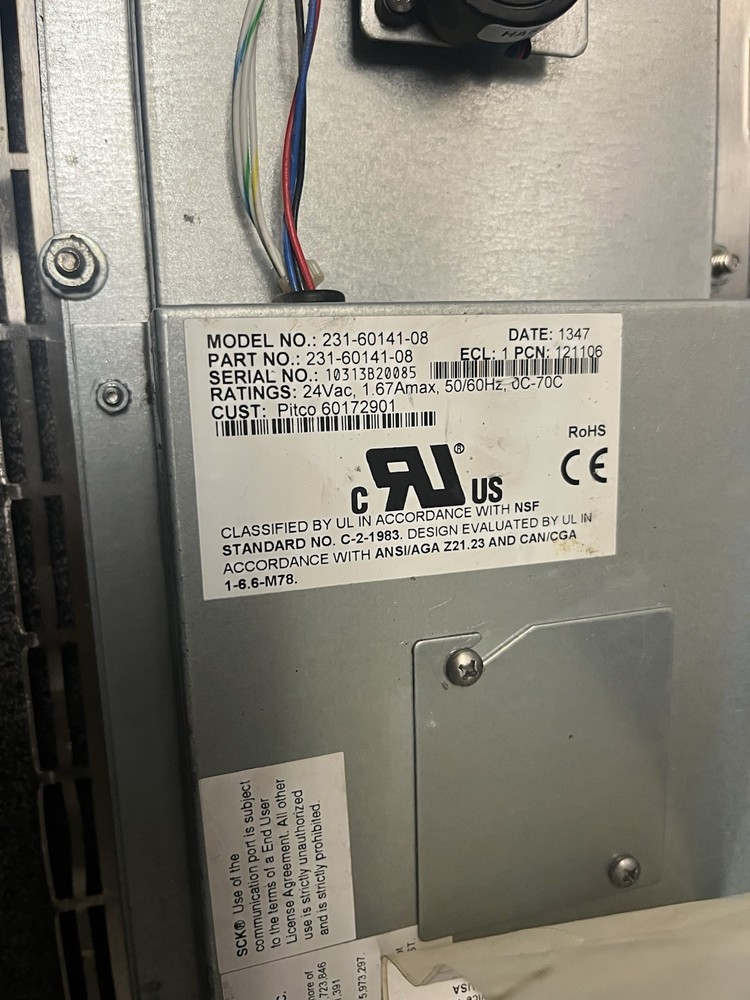 Pitco 231-60141-08 Computer Control Module