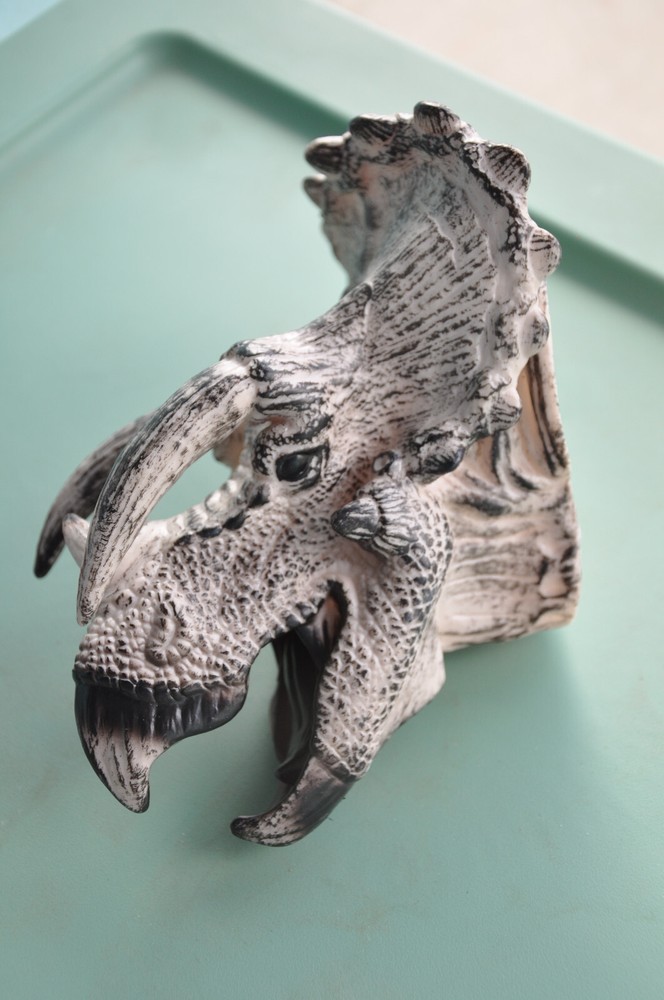 Triceratops Rubber Hand Puppet