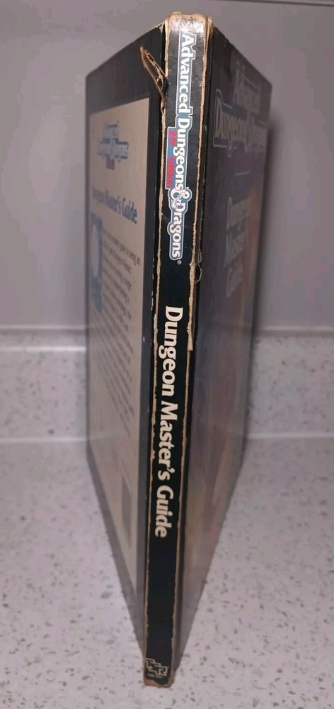Advanced Dungeons & Dragons Dungeon Master's Guide 2nd Edition TSR #2100 1989
