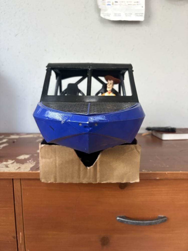 1/6 Scale Rc Jet Boat