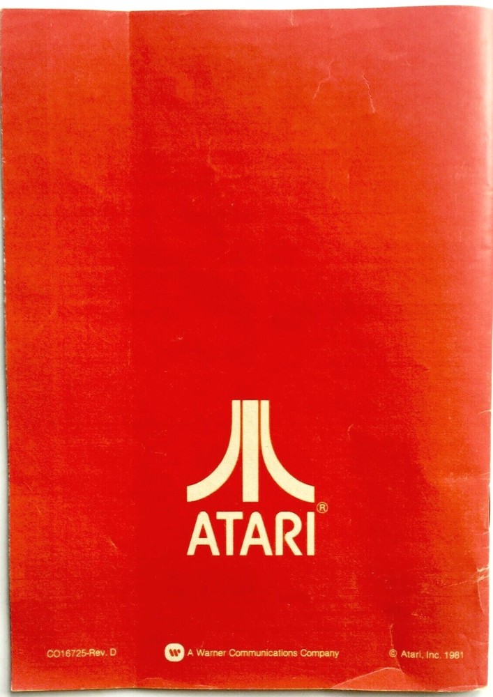 ORIGINAL VINTAGE 1981 ATARI 45 PROGRAM GAME CATALOG ~ SHIPS FREE