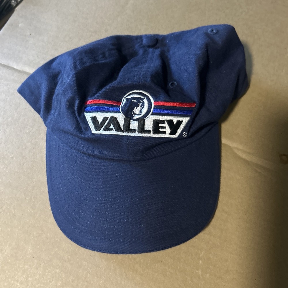 Nos Blue Valley Cougar Pool Billiards Adjustable Hat If35