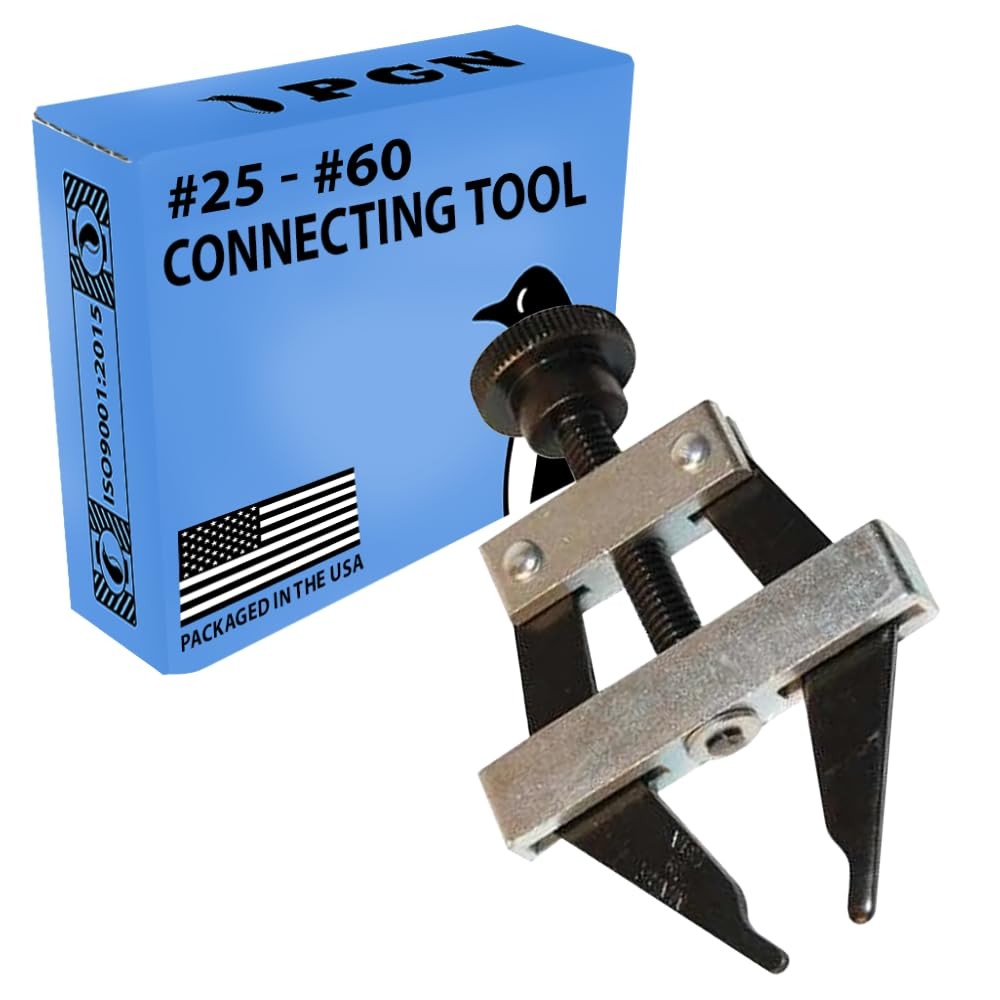 Roller Chain Puller Holder Tool for Sizes #25, 35, 40, 41, 50, 60