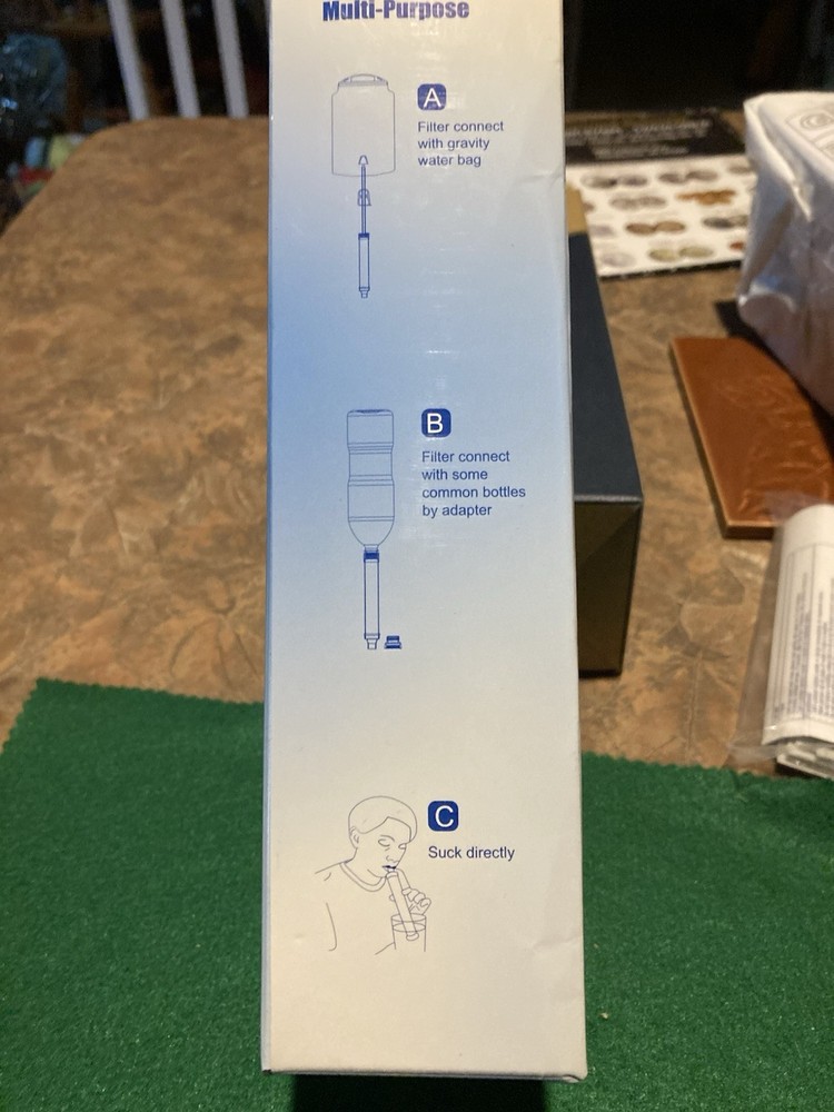 Gravity Water Filter with Bag And Filter by Membrane Solutions