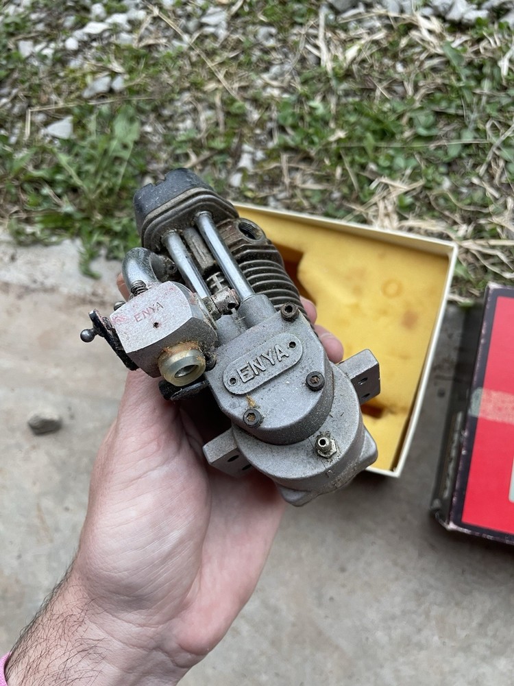 ENYA 120-4C FOUR STROKE REMOTE CONTROL MODEL AIRPLANE ENGINE POWERHOUSE