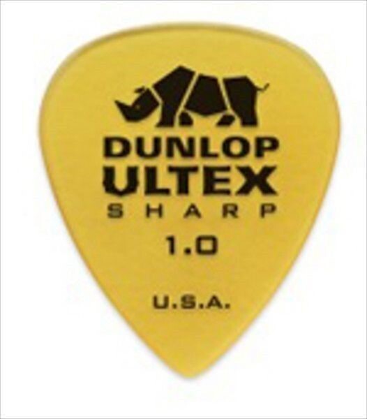 Dunlop Guitar Picks Ultex Sharp 72 Pack 1.0mm 433R1.0