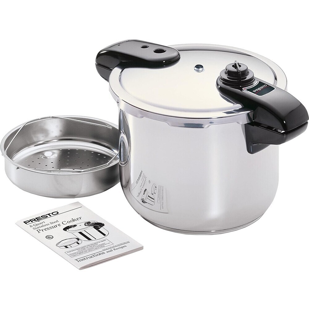 Presto 01370 8-Quart SS Pressure Cooker