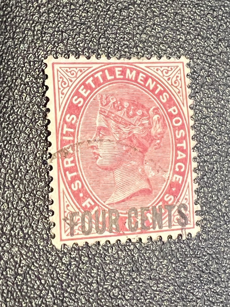 Straits Settlements stamp 92 used