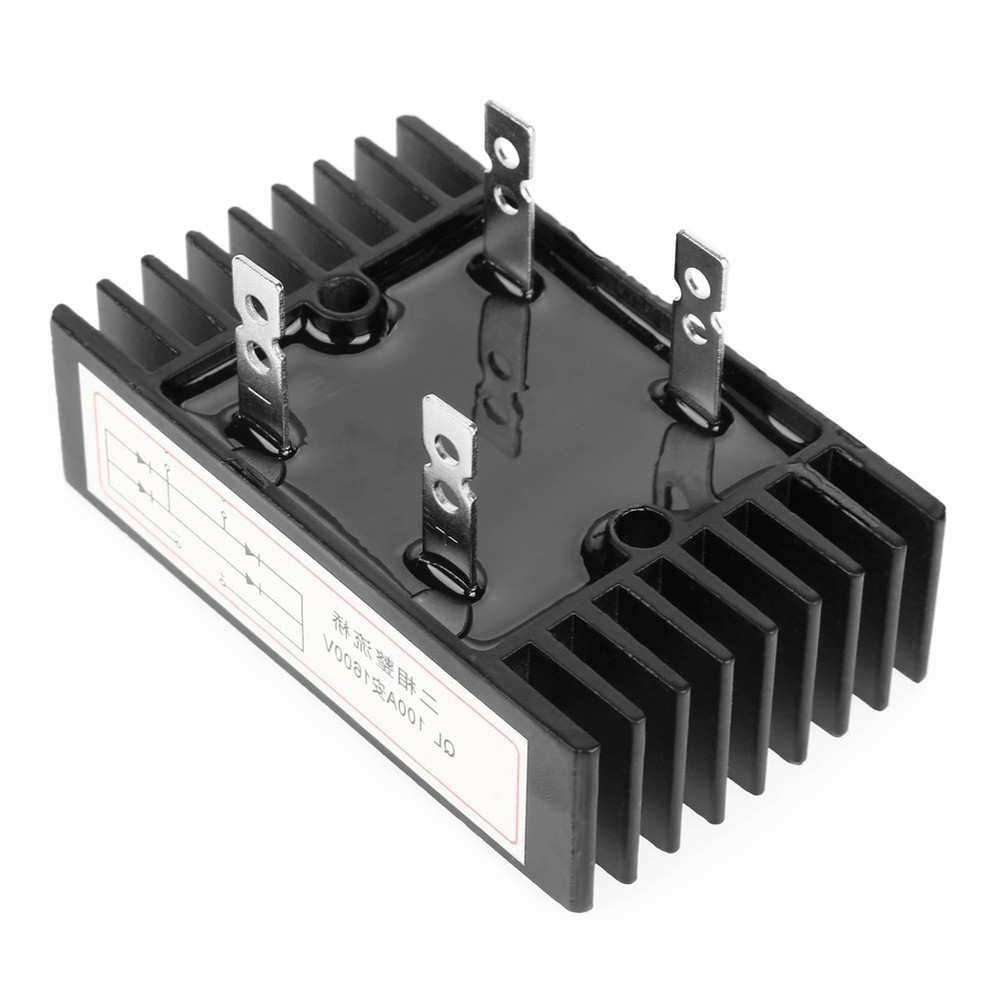 2 Phase High Power Bridge Rectifier 100A 1600V Ensures Stable Performance