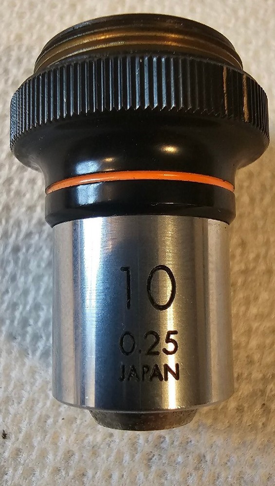 OLYMPUS Plan 10X/0.25 MICROSCOPE OBJECTIVE LENS