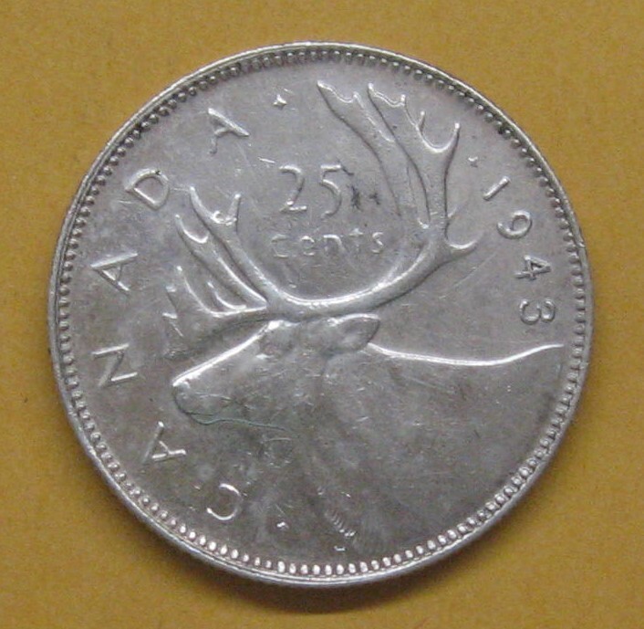 1943 Canada Quarter Take a Look
