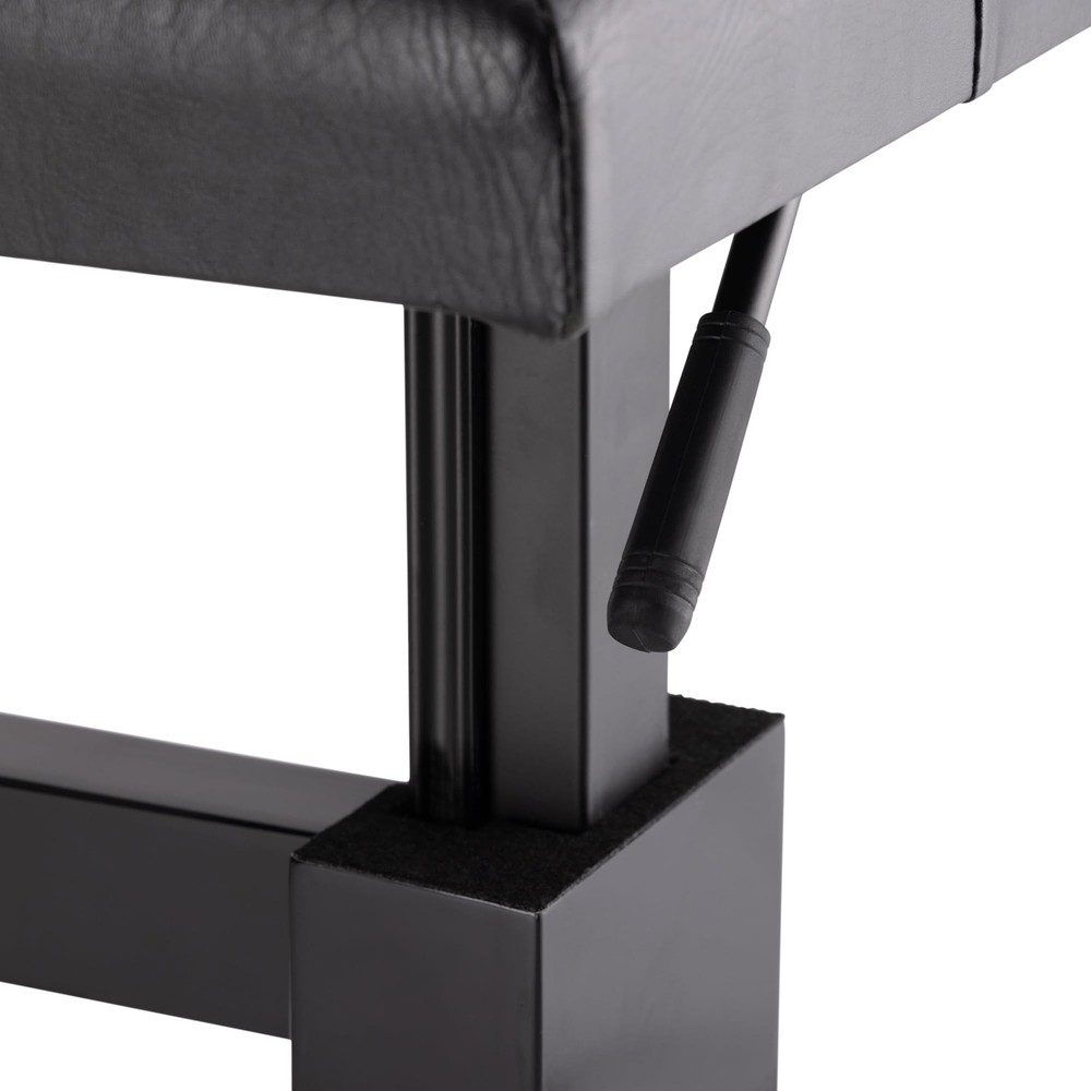 Height Adjustable Piano Bench Padded - On-Stage