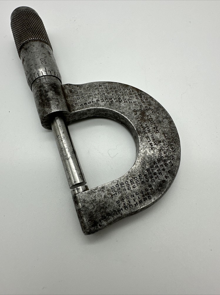 L.S. Starrett Co. #203 Micrometer Caliper