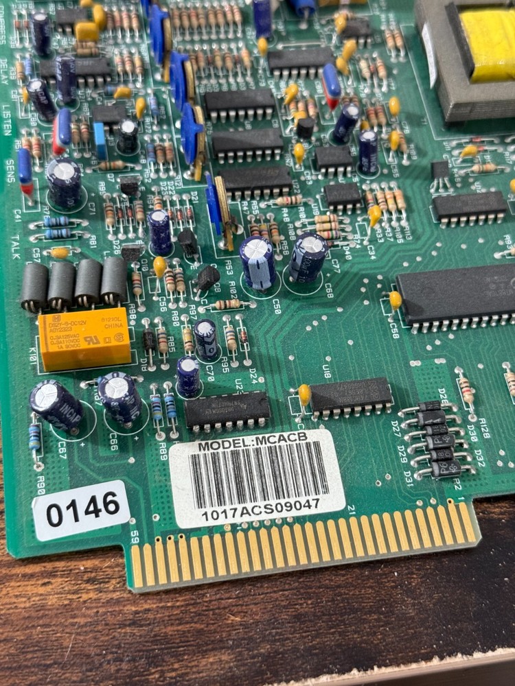 Bogen Multicom 2000 Intercom Analog Card Module Board MCACB #0146