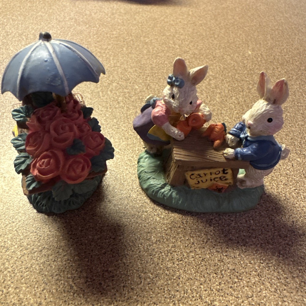 2 Pc Easter Bunny Decoration(#21）