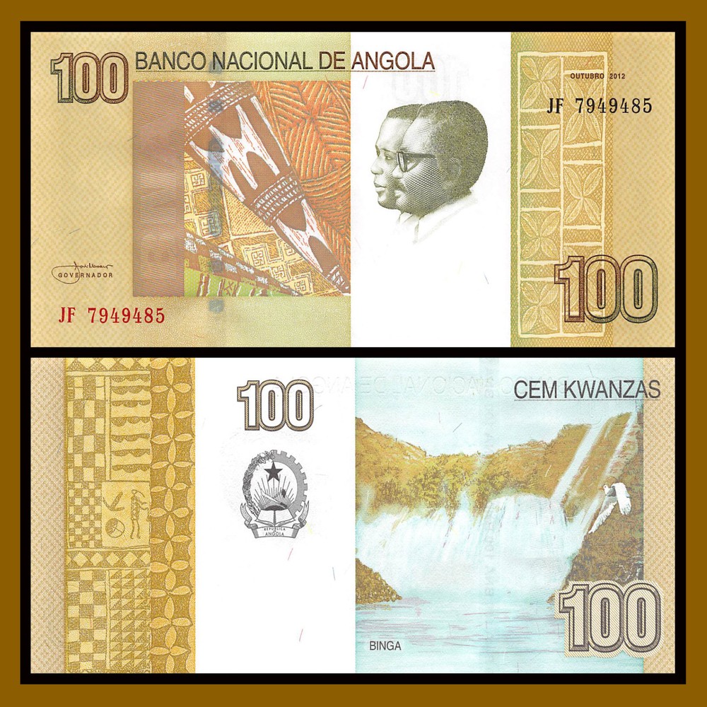 Angola 100 Kwanzas, 2012 P-153 Unc