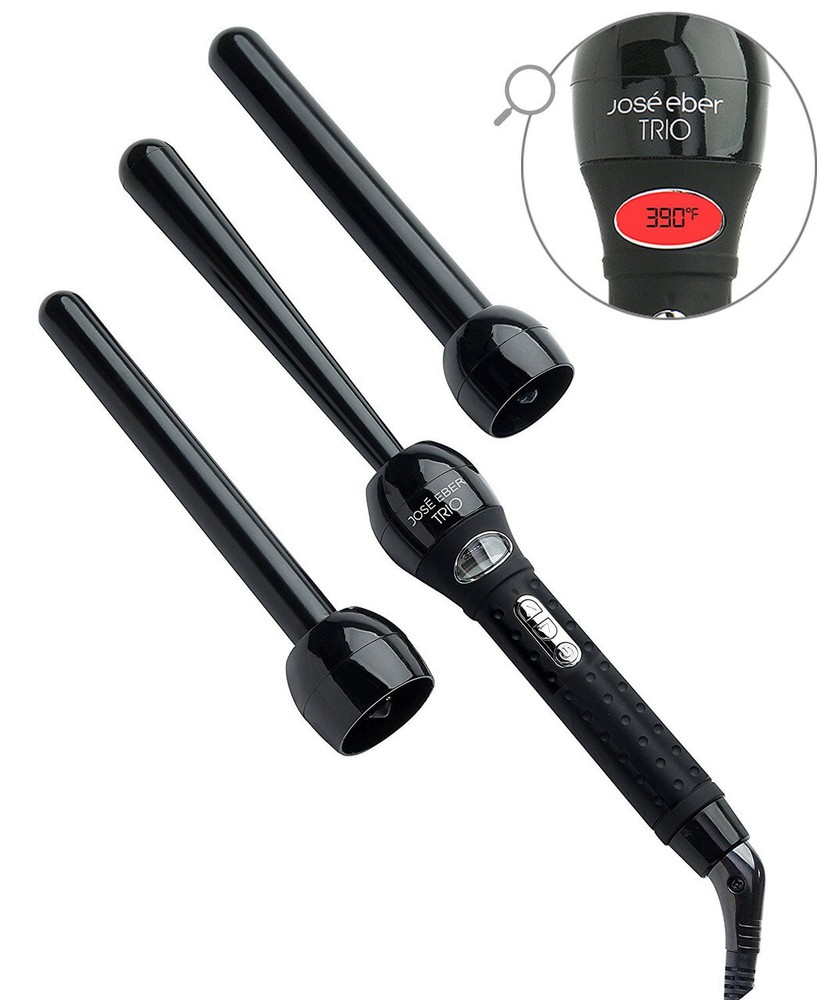 Jose Eber Trio Multi-Barrel Curling Iron Set