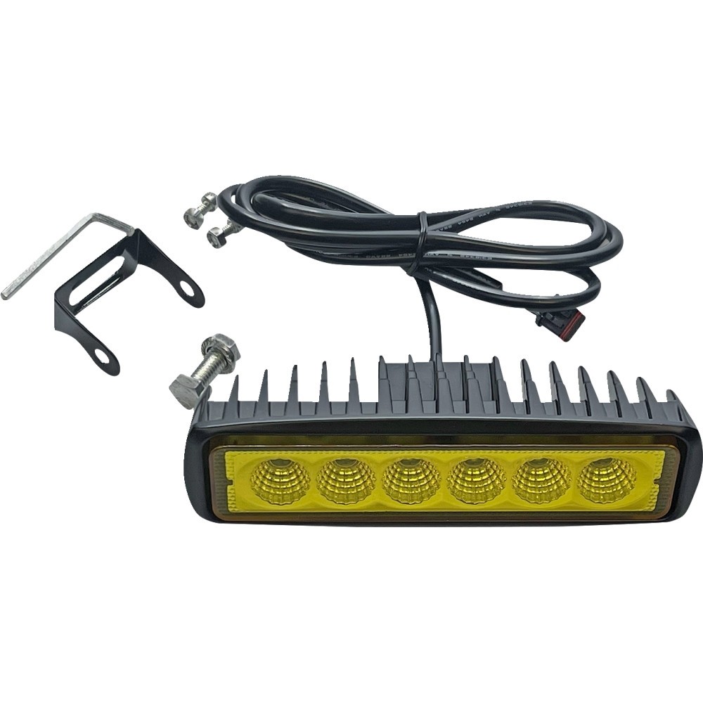 Custom Dynamics LB-HP-Y-2 High Power LED Driving Light Bar - Yellow