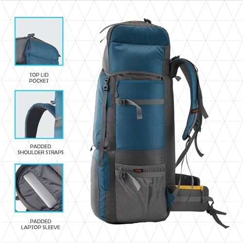 60 Ltr Rucksack Blue