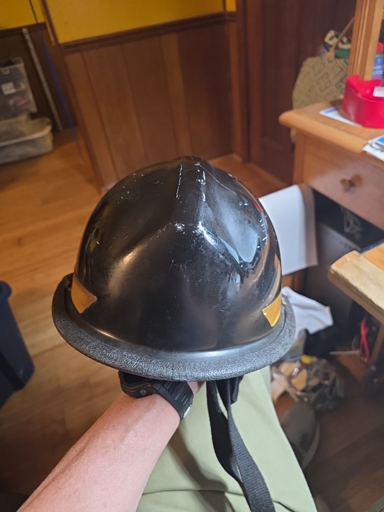 Bullard FX Structural Fire Helmet Firefighter Black Nov 2003 VGUC