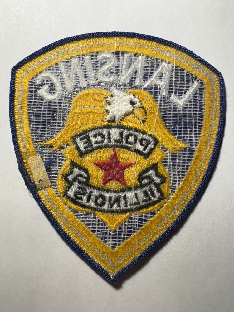 Lansing Illinois Police Patch ~ Style 2