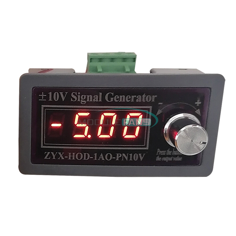 Digital 0-3.3V/0-10V/±10V Adjustable Signal Source Voltage Generator Transmitter