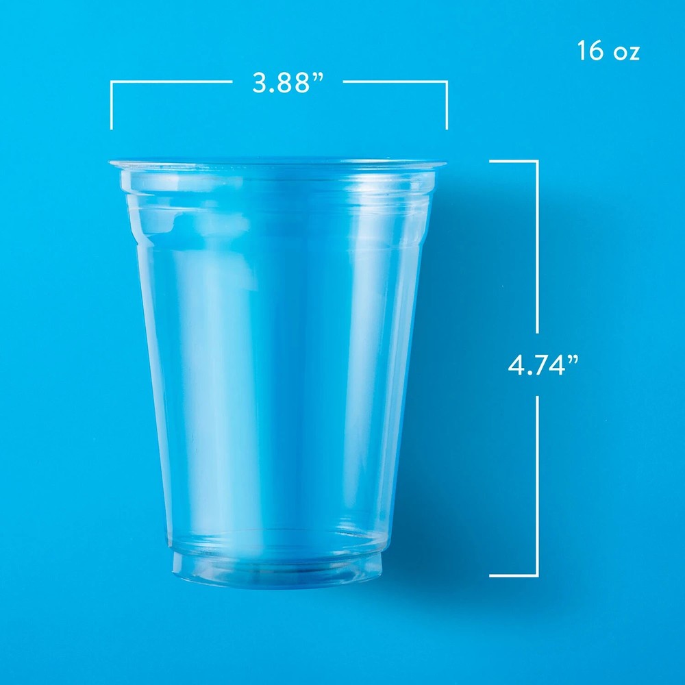 Member's Mark Clear Plastic Cups (16 oz., 132 ct.)