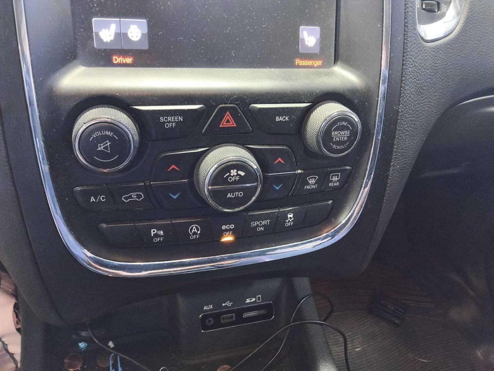 Used A/C Selector Switch fits: 2017 Dodge Durango temperature control front cont