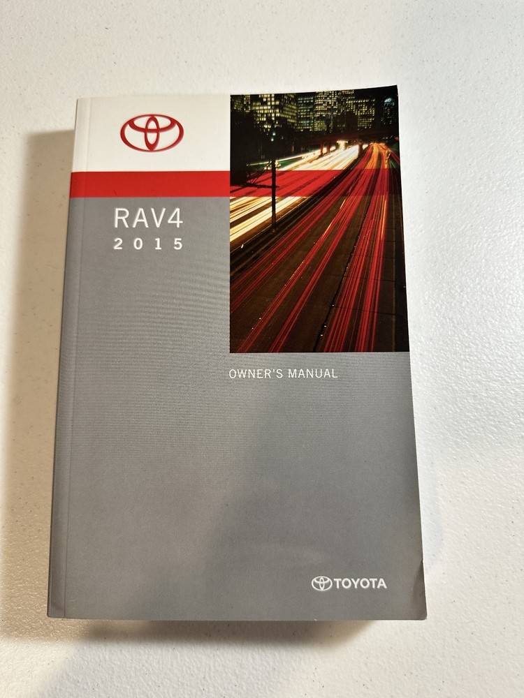 2015 Toyota RAV4 Owner's Manual Set