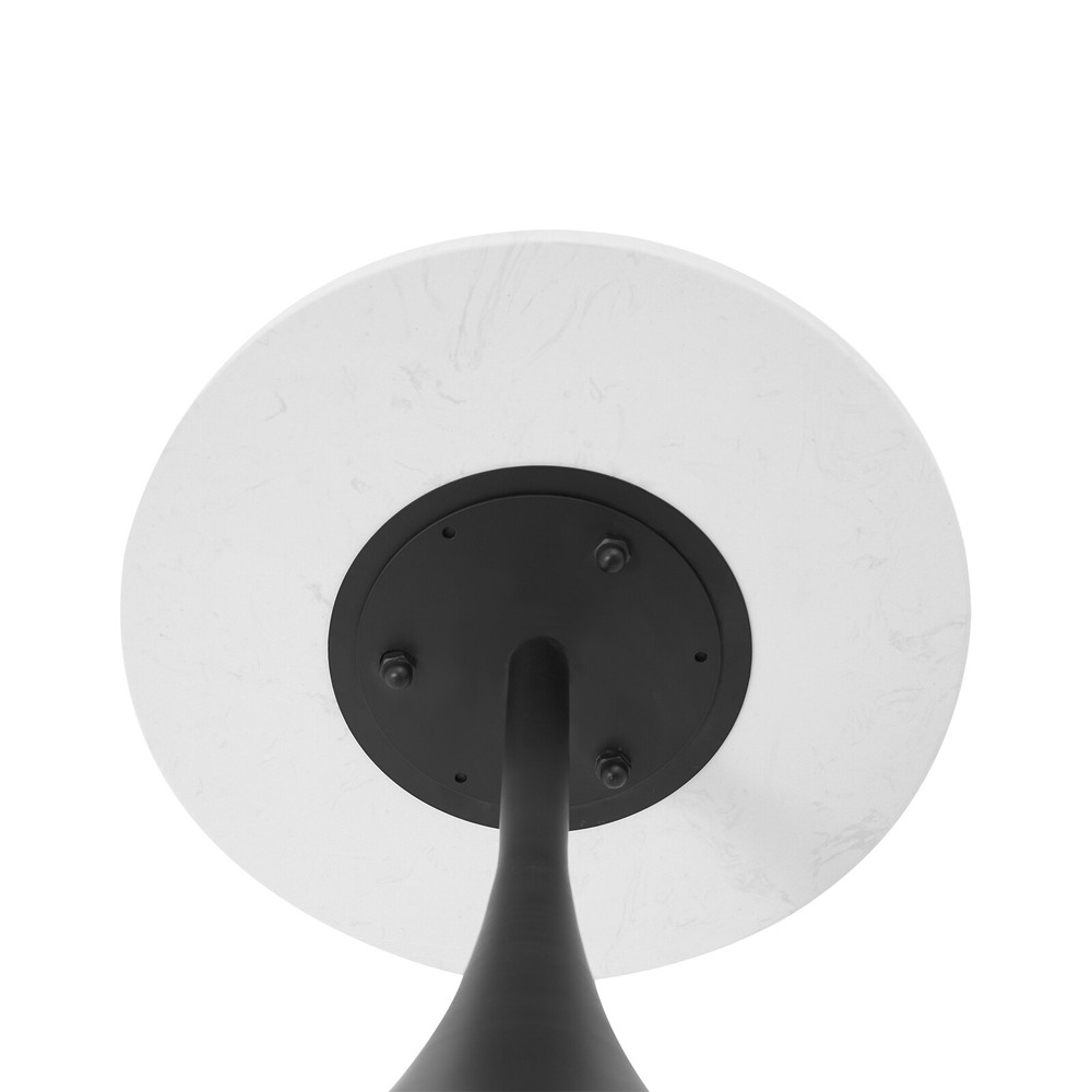 Modern Sofa Side Table, Round Accent Table, Round End Table for Small Spaces