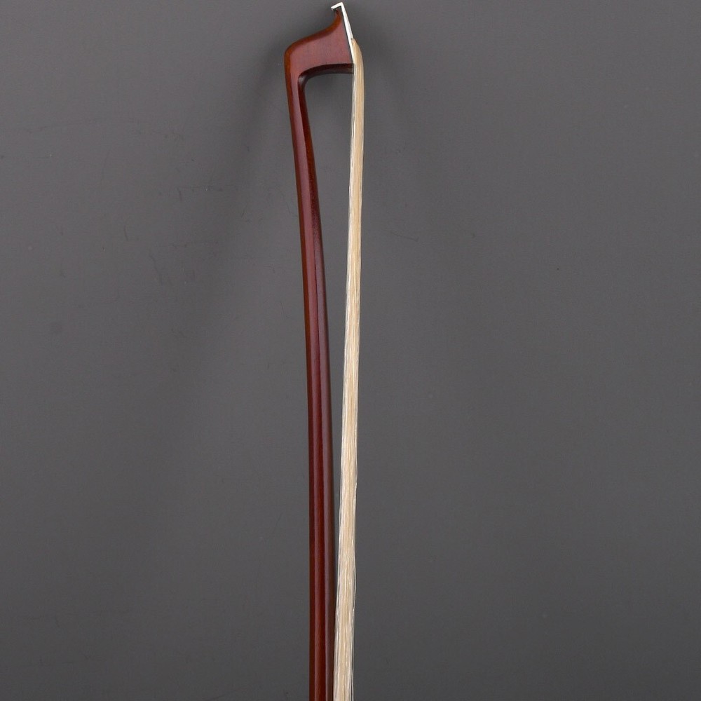 Master Antique Pernambuco Octagonal Violin Bow 4/4 Ebony No eye Frog Silver 62g