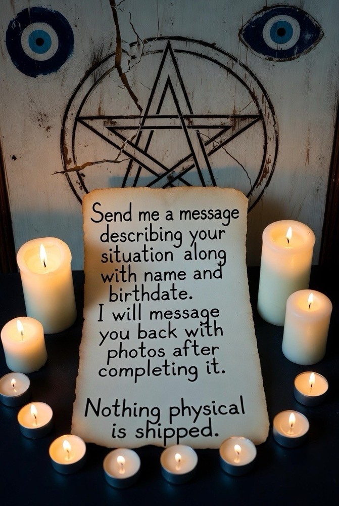 Remove Hex Curses Witchcraft - By Carmelita Tarot