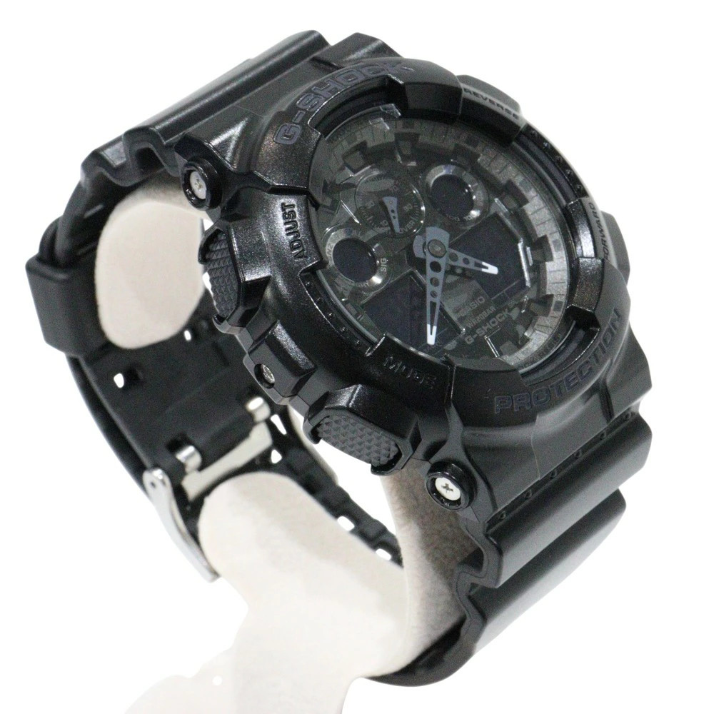 Includes Inner and Outer Box Manual CASIO G SHOCK GA 100CF 1AJF G Shock Quartz G