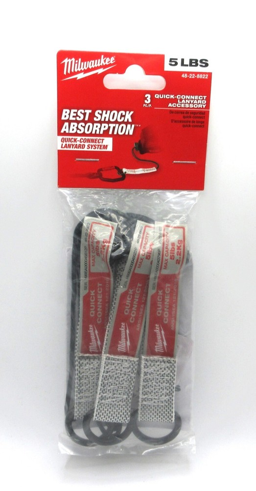 Milwaukee Tool 48-22-8822 3 Pc. 5 Lb. Small Quick-Connect Accessory