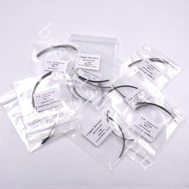 1 Pack 2 Pcs Dental Universal Lingual Bondable Splint Retainer Mesh Base 2mm