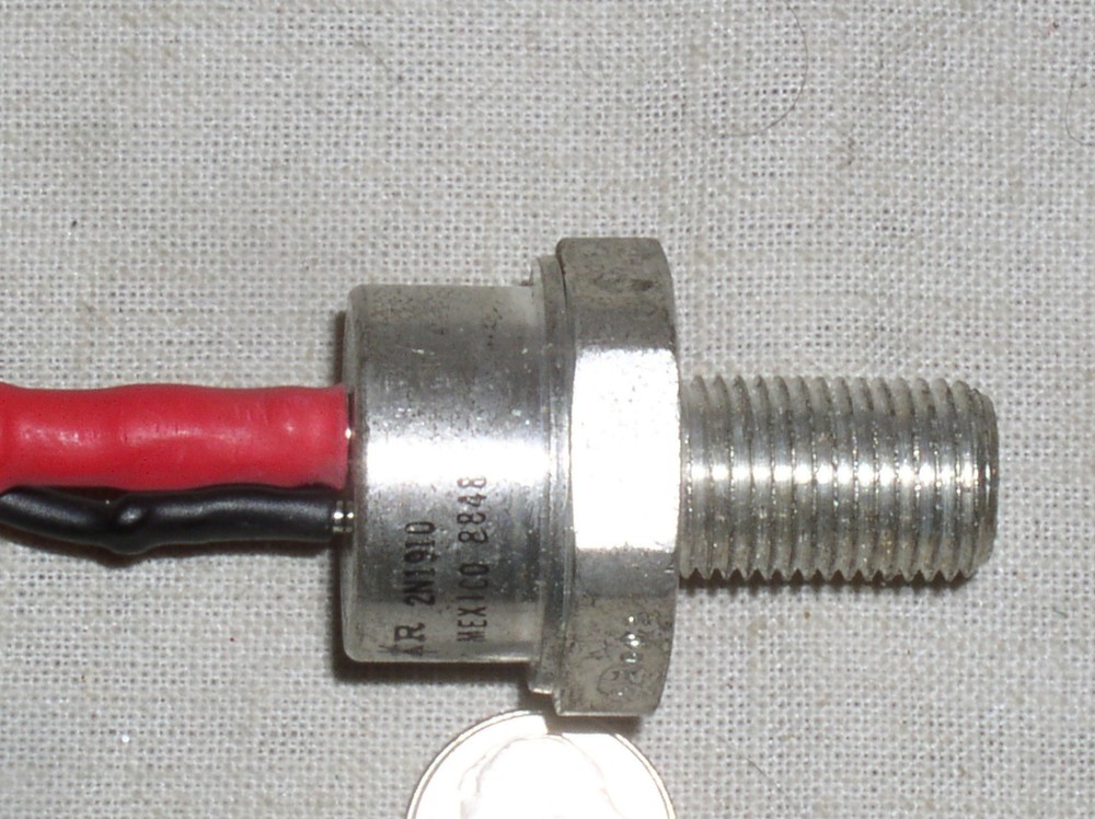NEW NOS OBSOLETE 2N1910 50V 110A 110 A STUD SCR SILICON CONTROLLED RECTIFIER