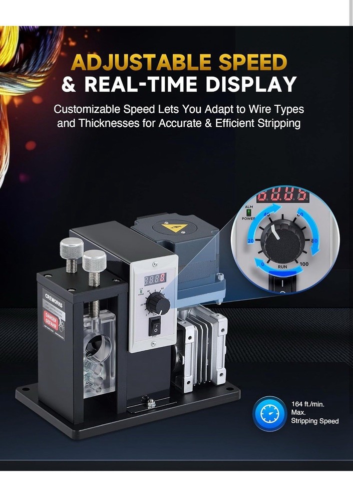 Crework Automatic Wire Stripper Machine