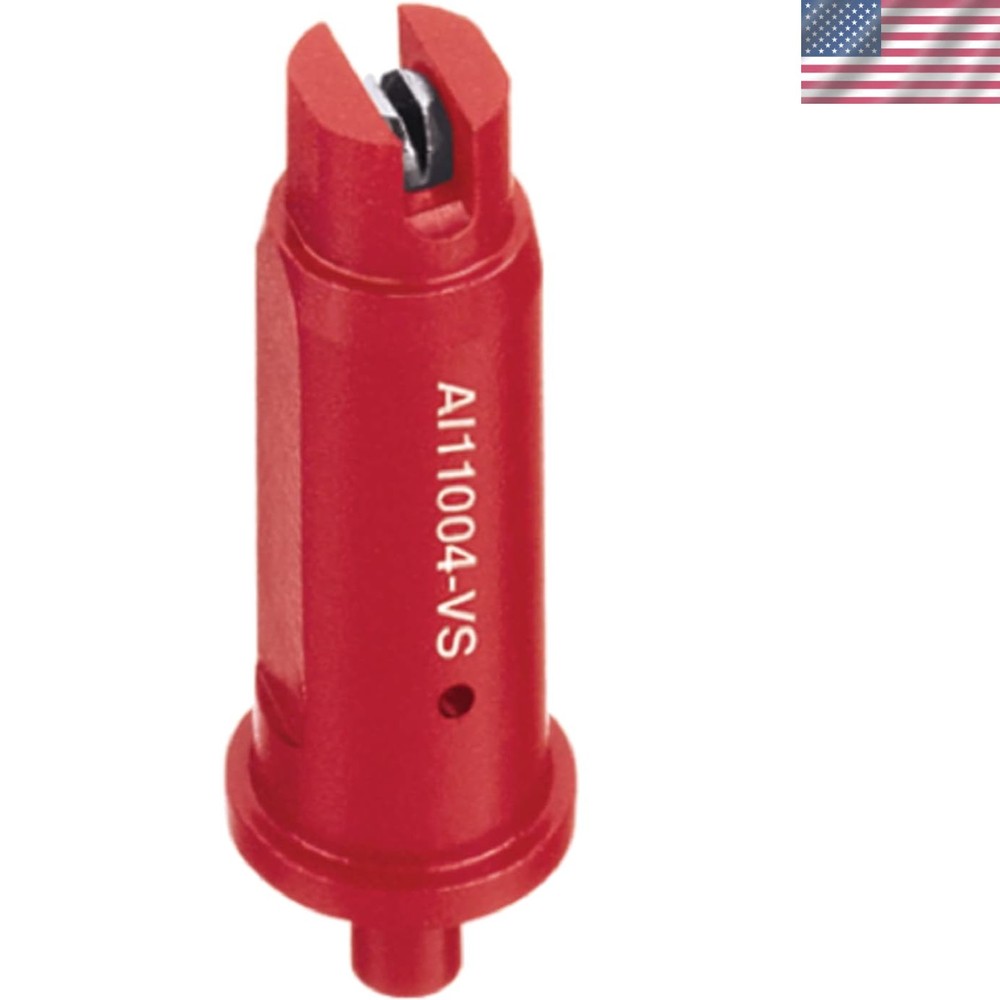 AI11004-VS 110 Degree Air Induction Flat Spray Tip - Red