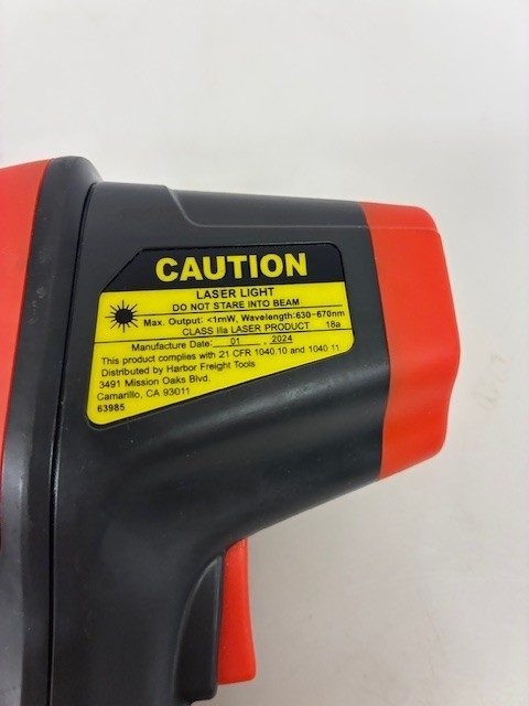Ames Instruments 12:1 Infrared Laser Thermometer Tested Working!